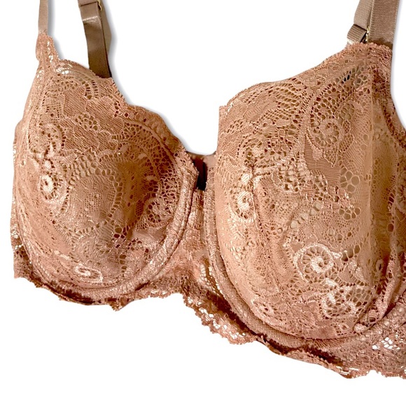ThirdLove 24/7 Lace Balconette Bra Mauve Twilight Size - Picture 5 of 6